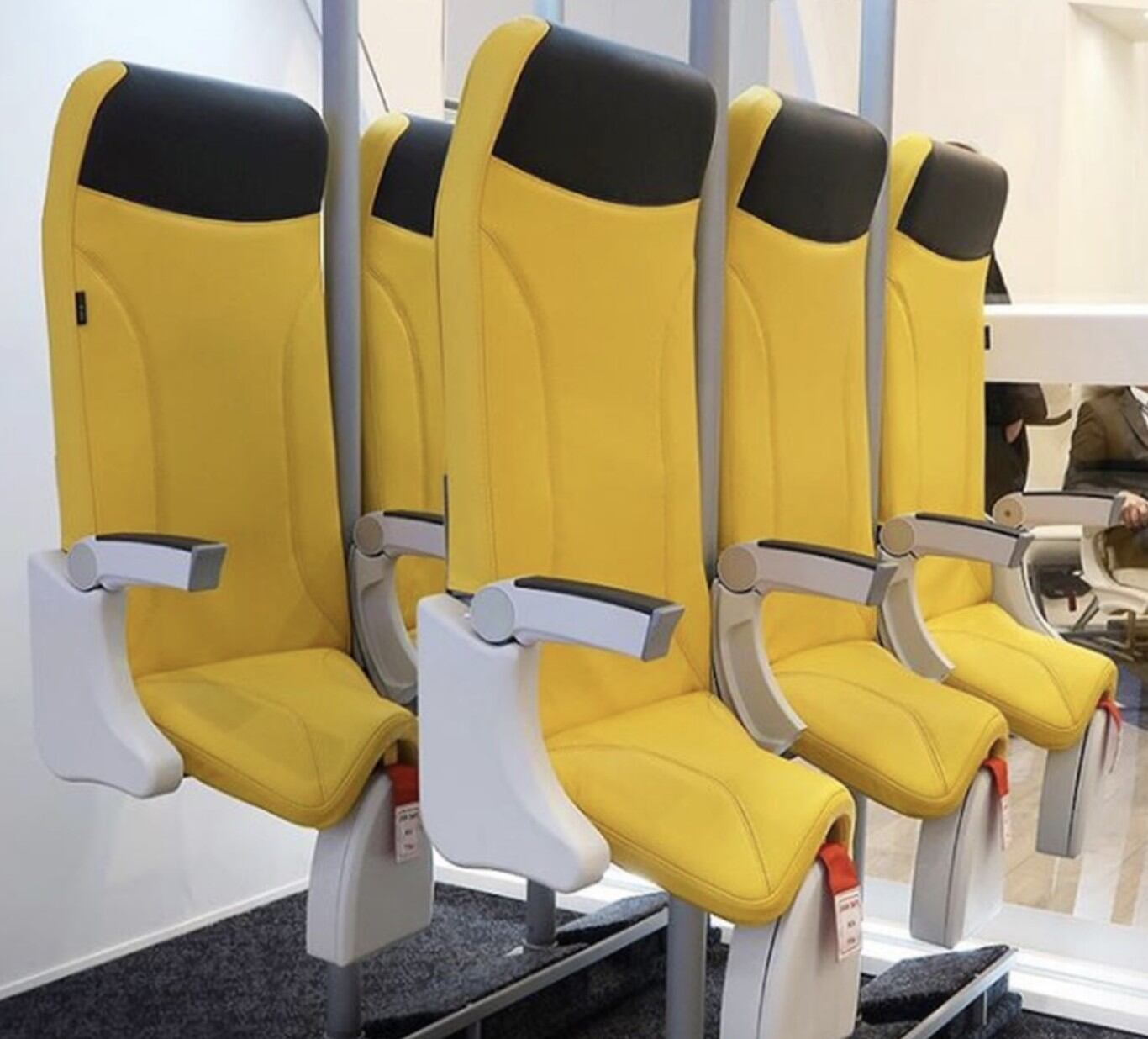 Propuesta de asiento de la armadora de aviones Airbus