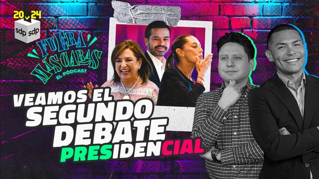Callo de Hacha y Pablo Hernández en el segundo debate presidencial de Claudia Sheinbaum, Xóchitl Gálvez y Jorge Álvarez Máynez