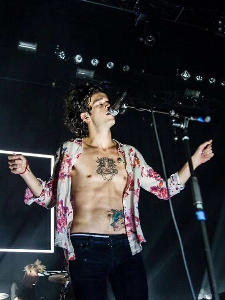 Matty Healy, vocalista de The 1975