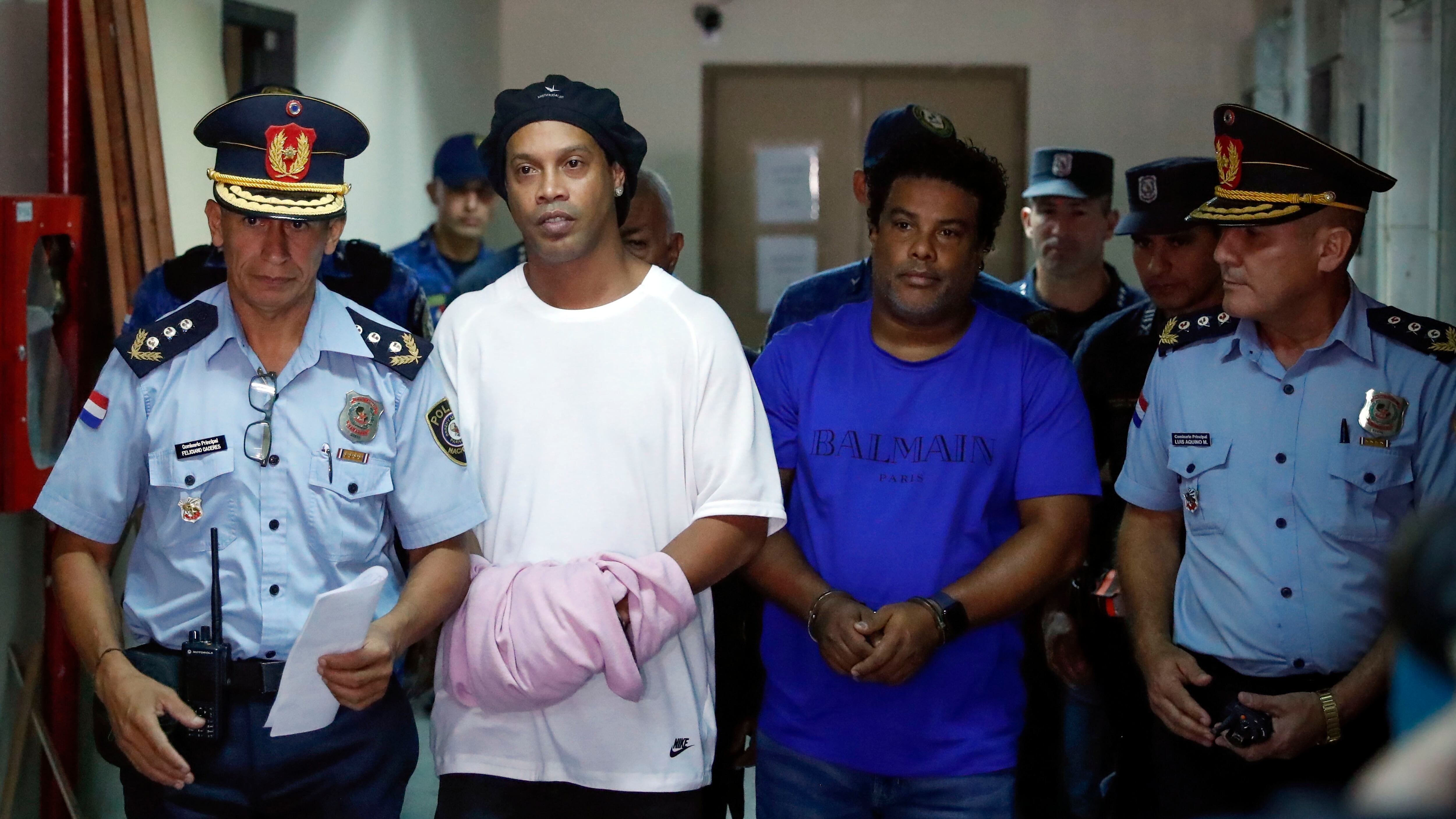 Celebraría Ronaldinho su cumpleaños 40 detenido en prisión paraguaya