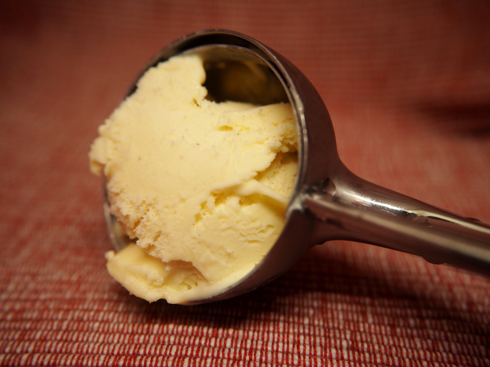 Helado sabor a vainilla