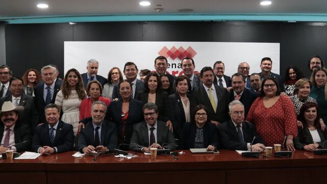 Bancada de Morena en el Senado