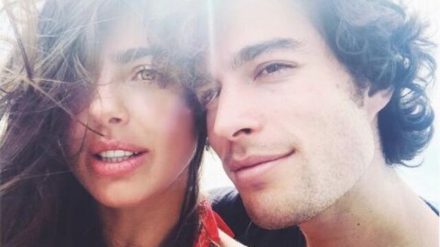 Michelle Ranaud y Danilo Carrera