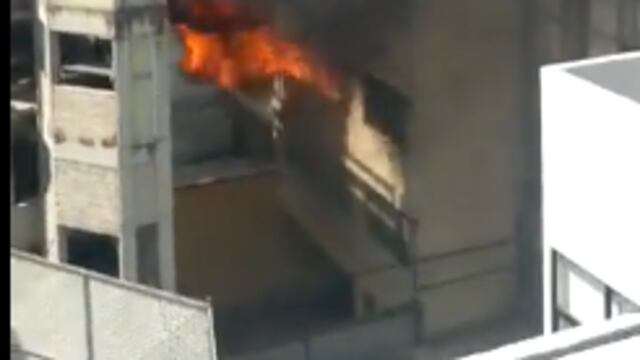 Incendio en la colonia Anzures