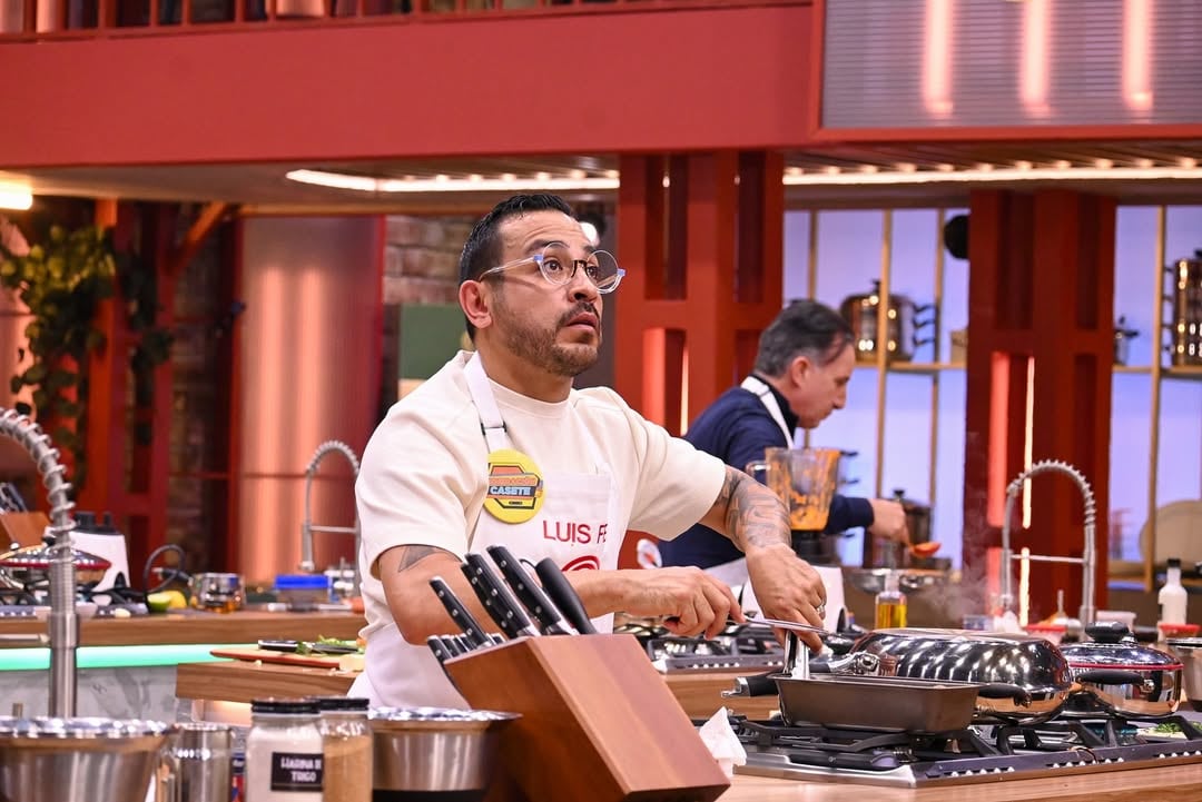 Luis Fernando Peña en MasterChef Celebrity 2025
