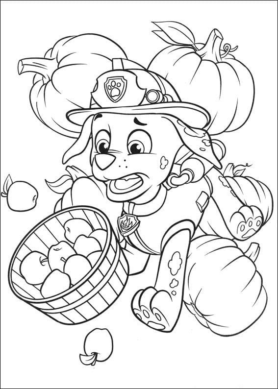 Dibujos de Paw Patrol Halloween
