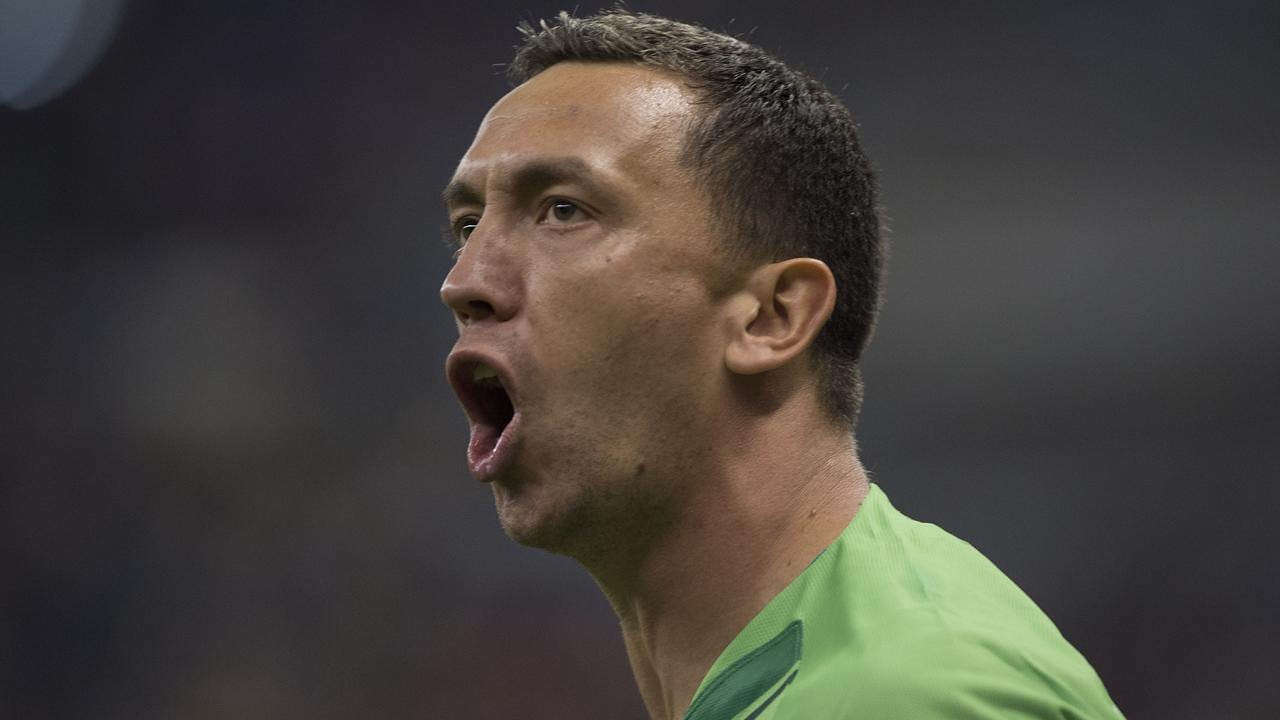 Marchesín en juego del América.