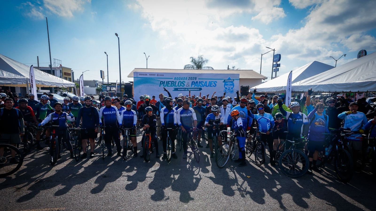 Rubén Rocha Moya impulsa la rodada “Pueblos y Paisajes 2026” en Culiacán