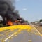 ¿Qué pasó en la autopista La Tinaja-Cosamaloapan? Chocan dos tráileres entre sí y causan fuerte incendio