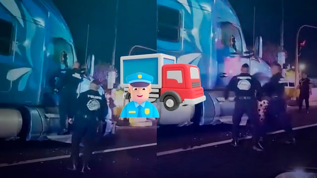 Conductor de tráiler dispara contra policías y desata persecución en la México-Texcoco