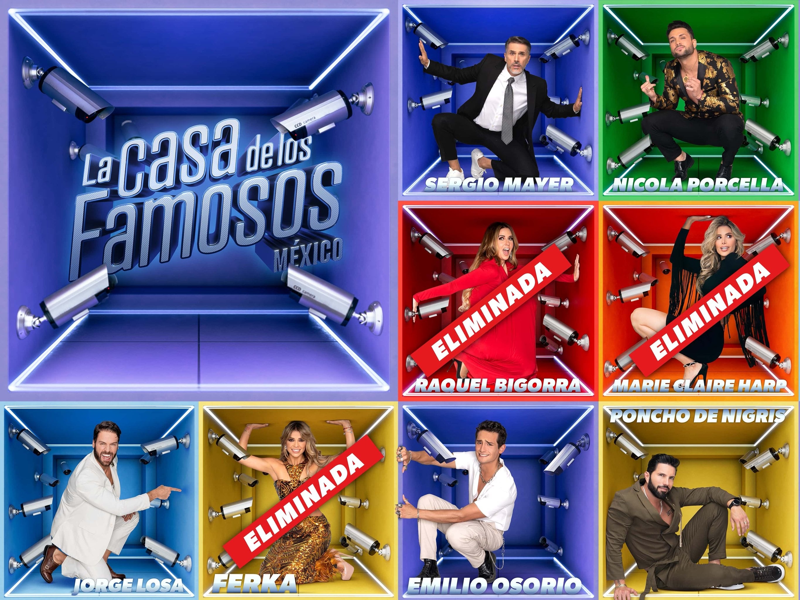 La Casa de los Famosos México eliminados