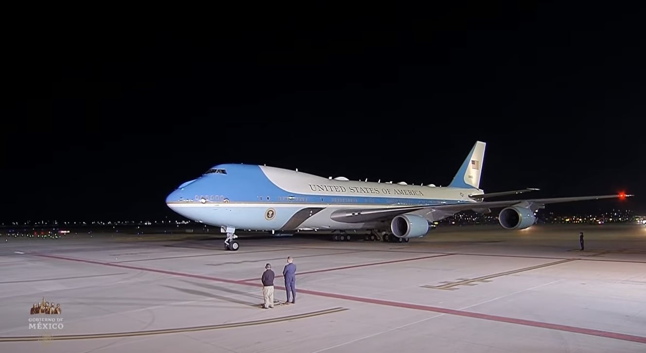 Joe Biden llega a México para su primera visita