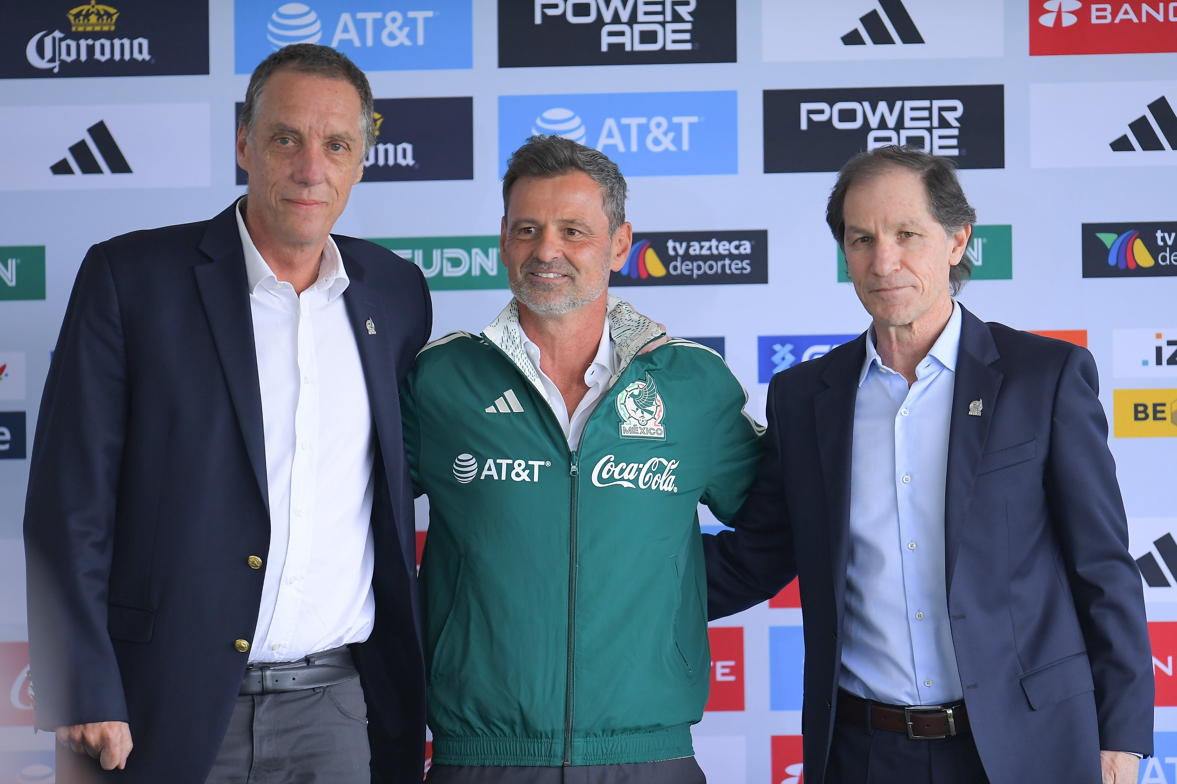 Ares de Parga, Diego Cocca y Jaime Ordiales