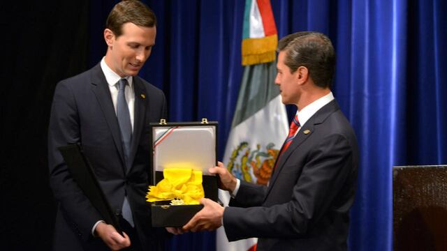 Conceden Orden Mexicana del Águila Azteca a Jared Kushner