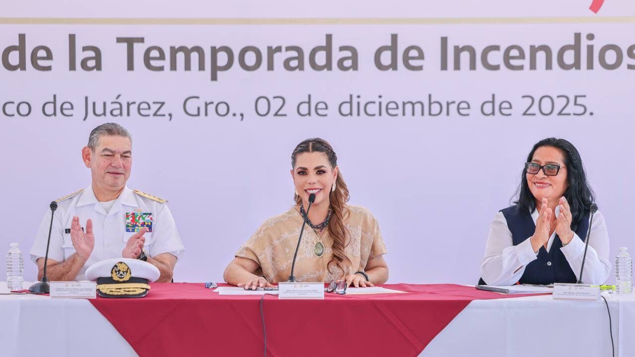 Evelyn Salgado encabeza Comité Estatal de Manejo del Fuego 2025