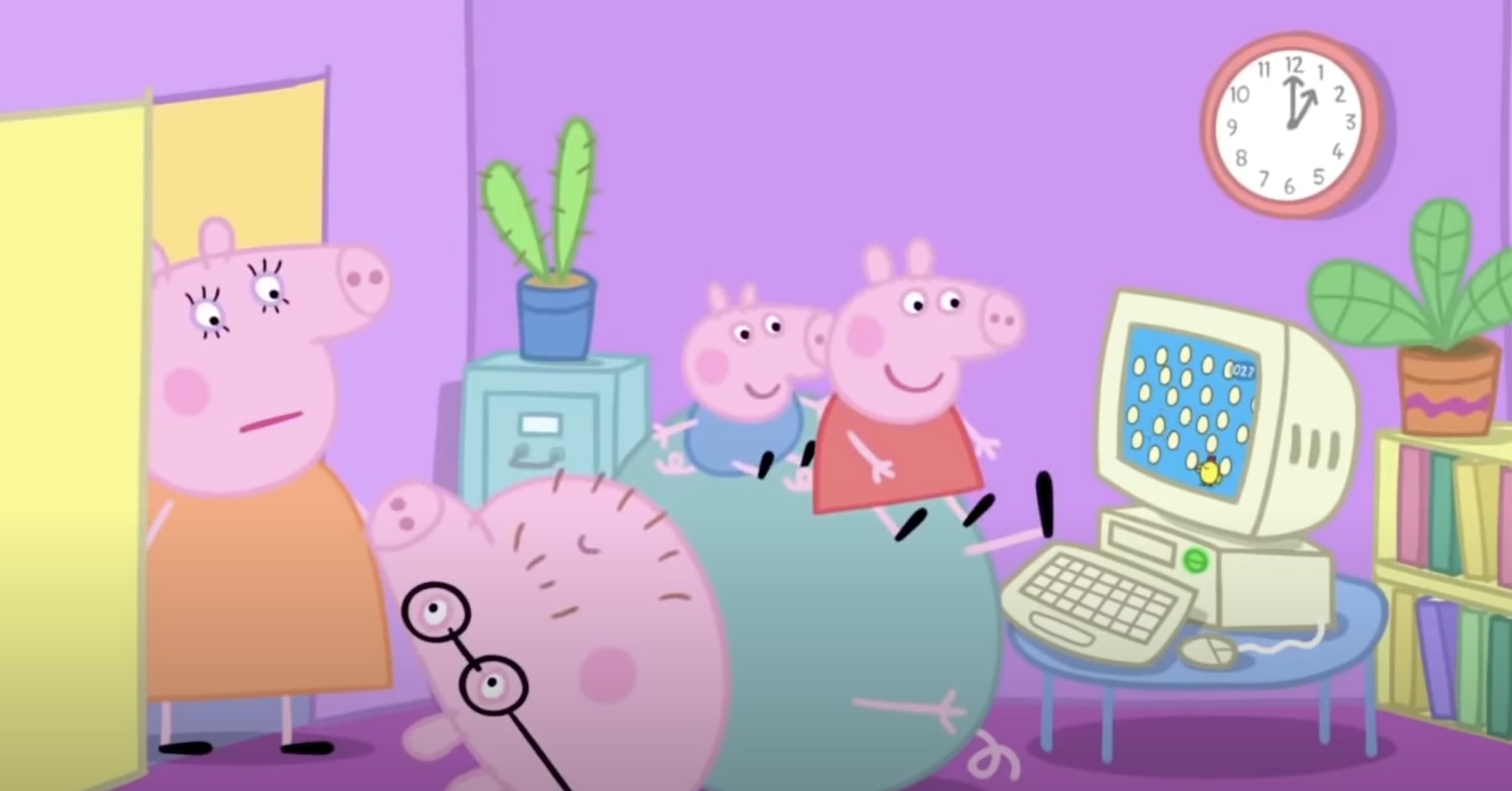 Juegos de computadora con Peppa Pig