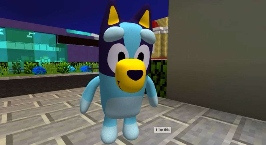 Bluey tiene una cita con Chase de Paw Patrol