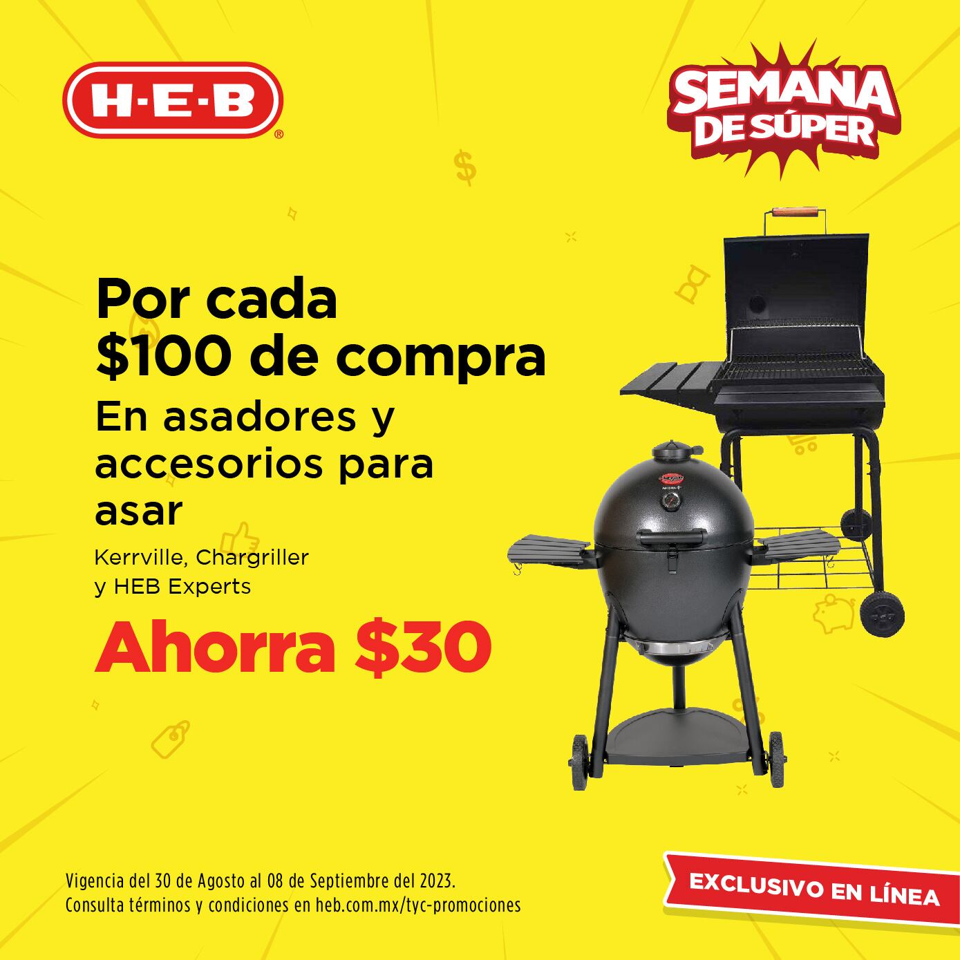 Semana de Súper HEB hasta el 8 de septiembre