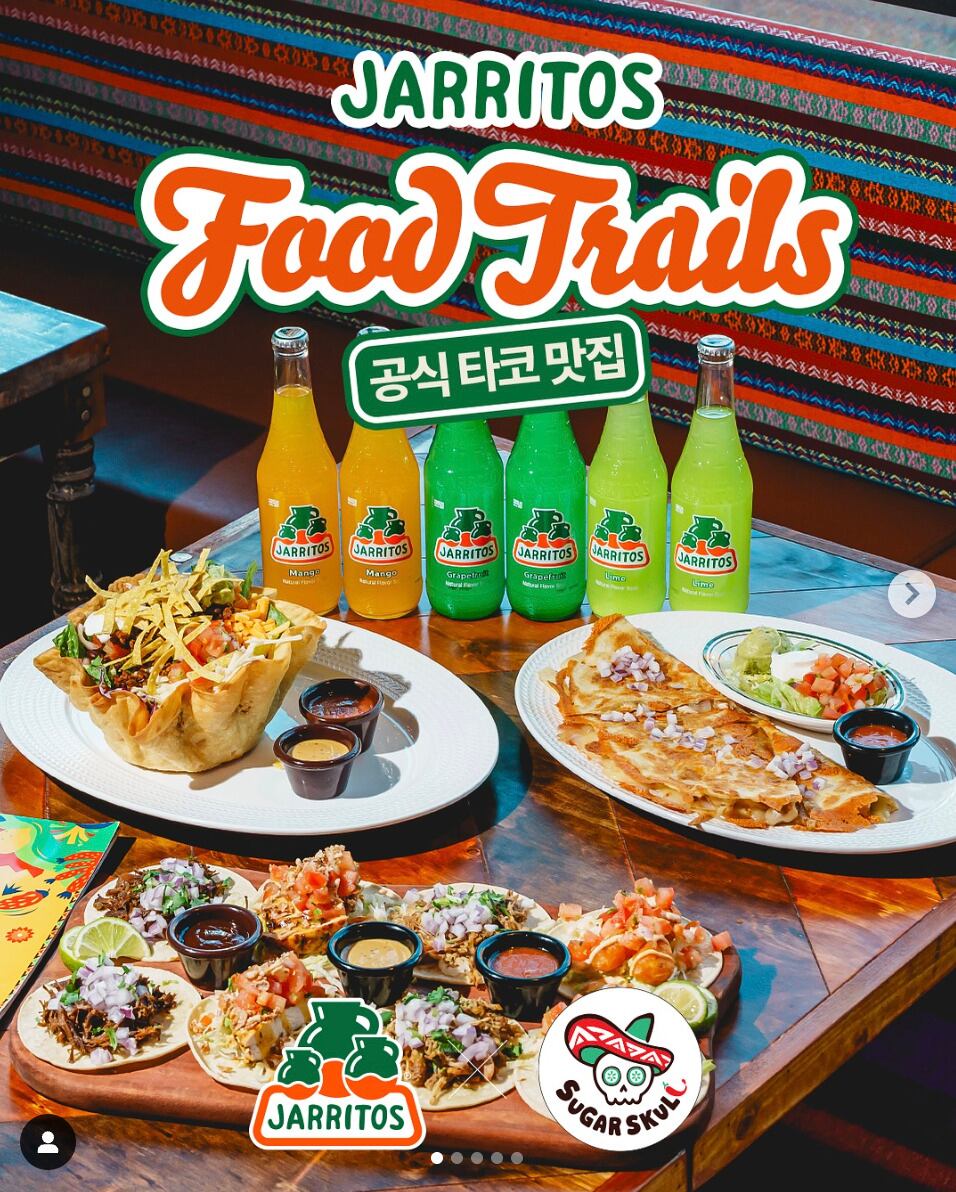 Jarritos en Corea del Sur