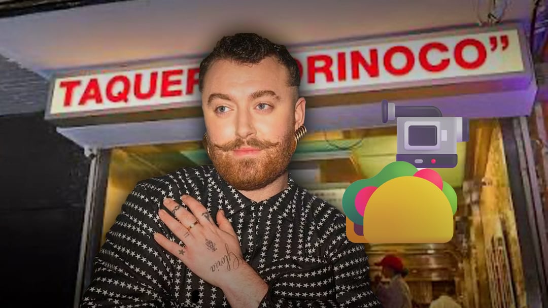 Sam Smith visita Taquería Orinoco en Roma Norte y esto fue lo que comió