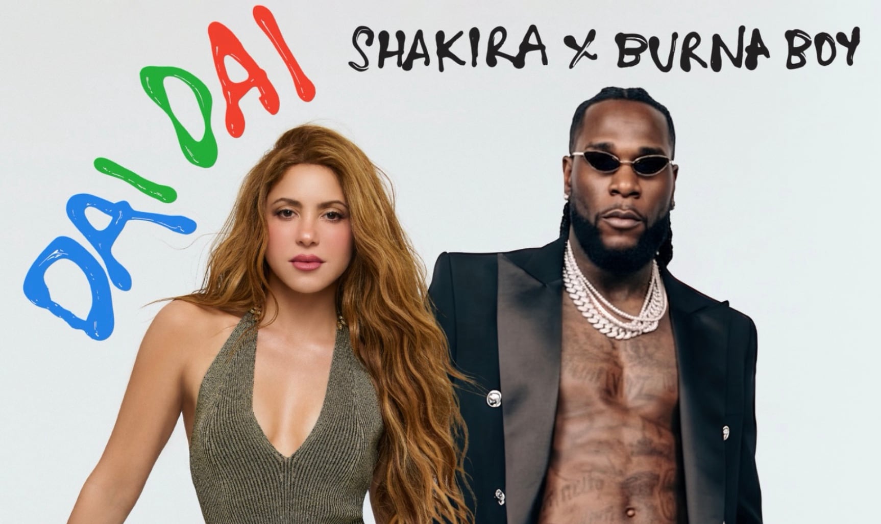 Burna Boy colaboró con Shakira para 'Dai Dai' la canción oficial del Mundial 2026