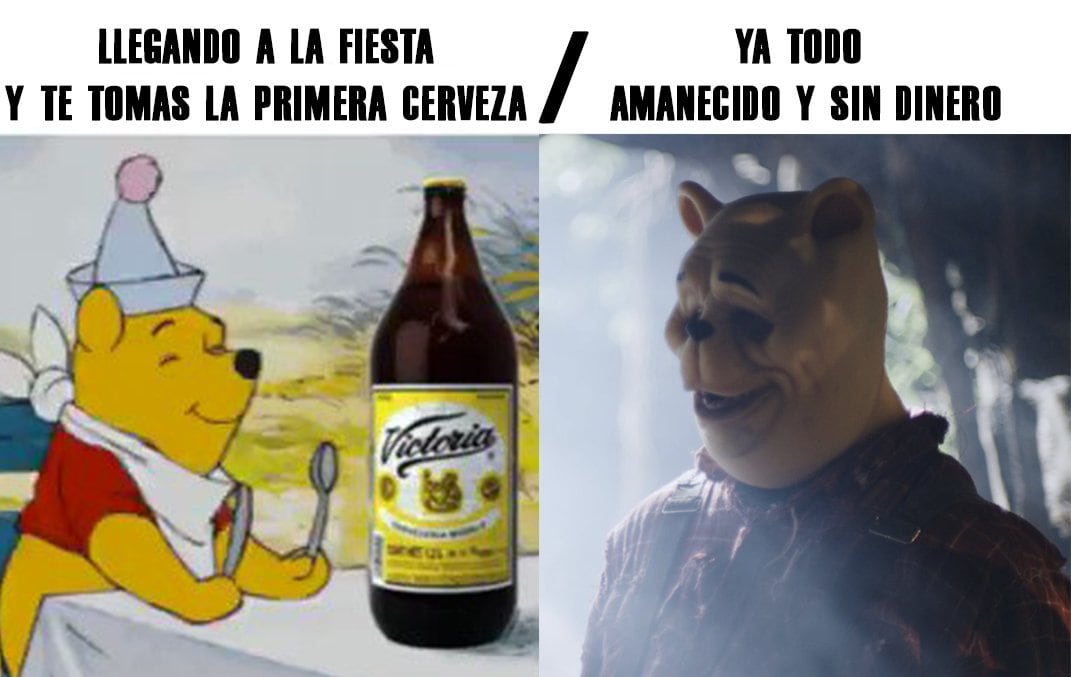 memes de 'Winnie the Pooh: Blood and Honey'