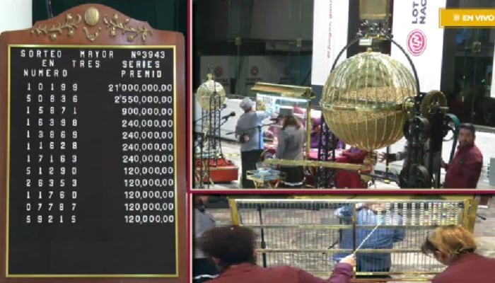 Resultados Sorteo Mayor 3943 de Lotería Nacional: Ganadores de hoy 17 de septiembre