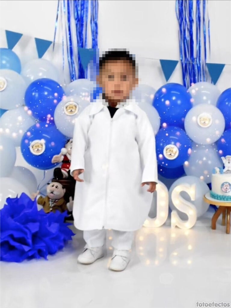 Fan del Dr. Simi celebra su cumpleaños con una fiesta temática del personaje