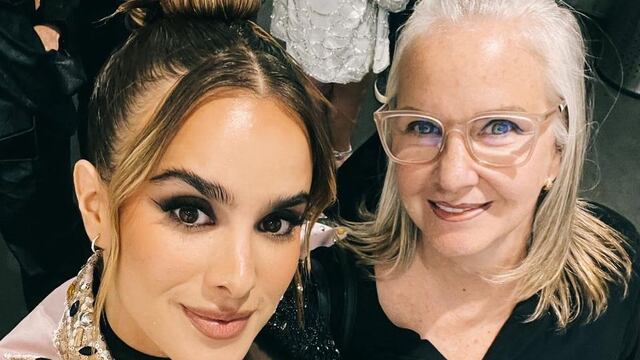 Gala Montes y su mamá Crista Montes