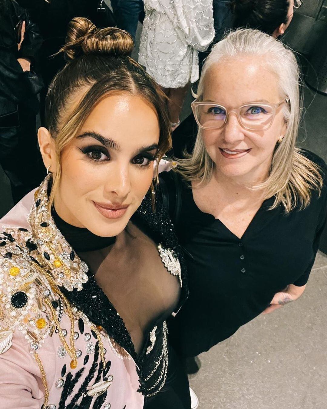 Gala Montes y su mamá Crista Montes