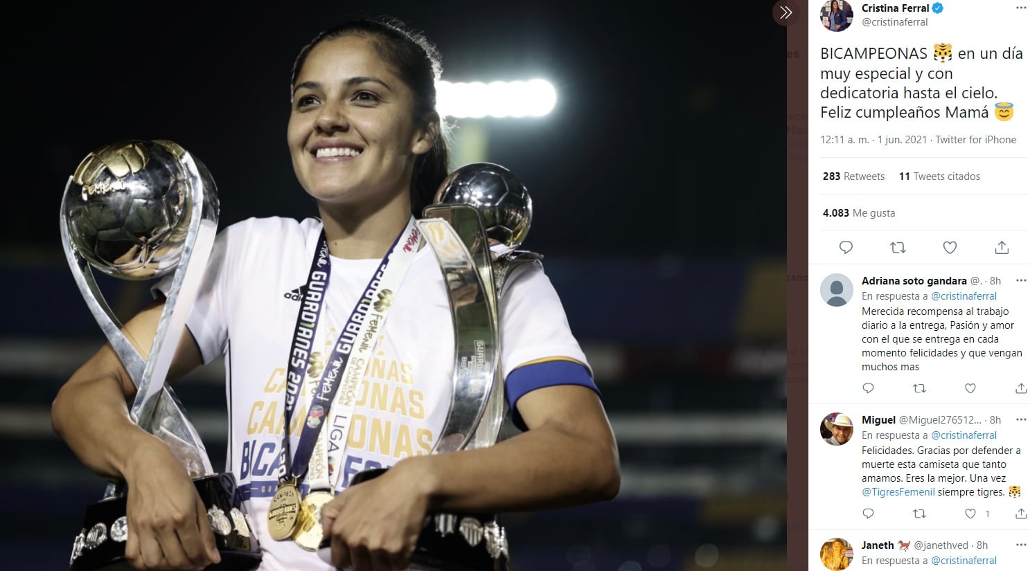 Publicación de Cristina Ferral