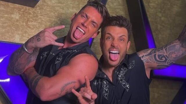 Nicola Porcella y Agustín Fernández