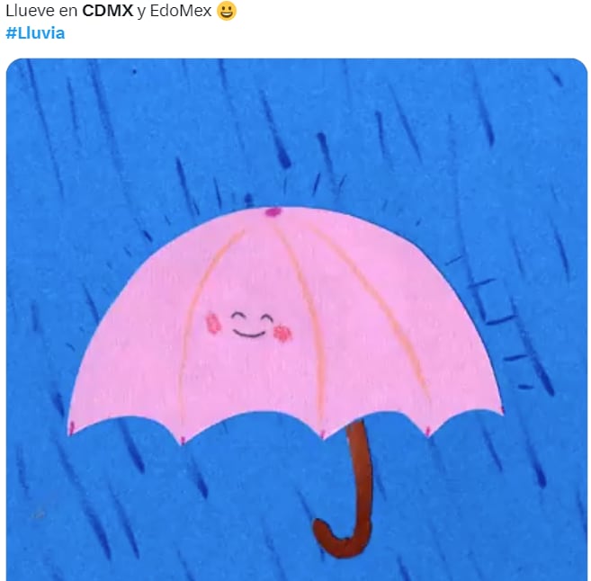 Memes por lluvia en CDMX y Edomex