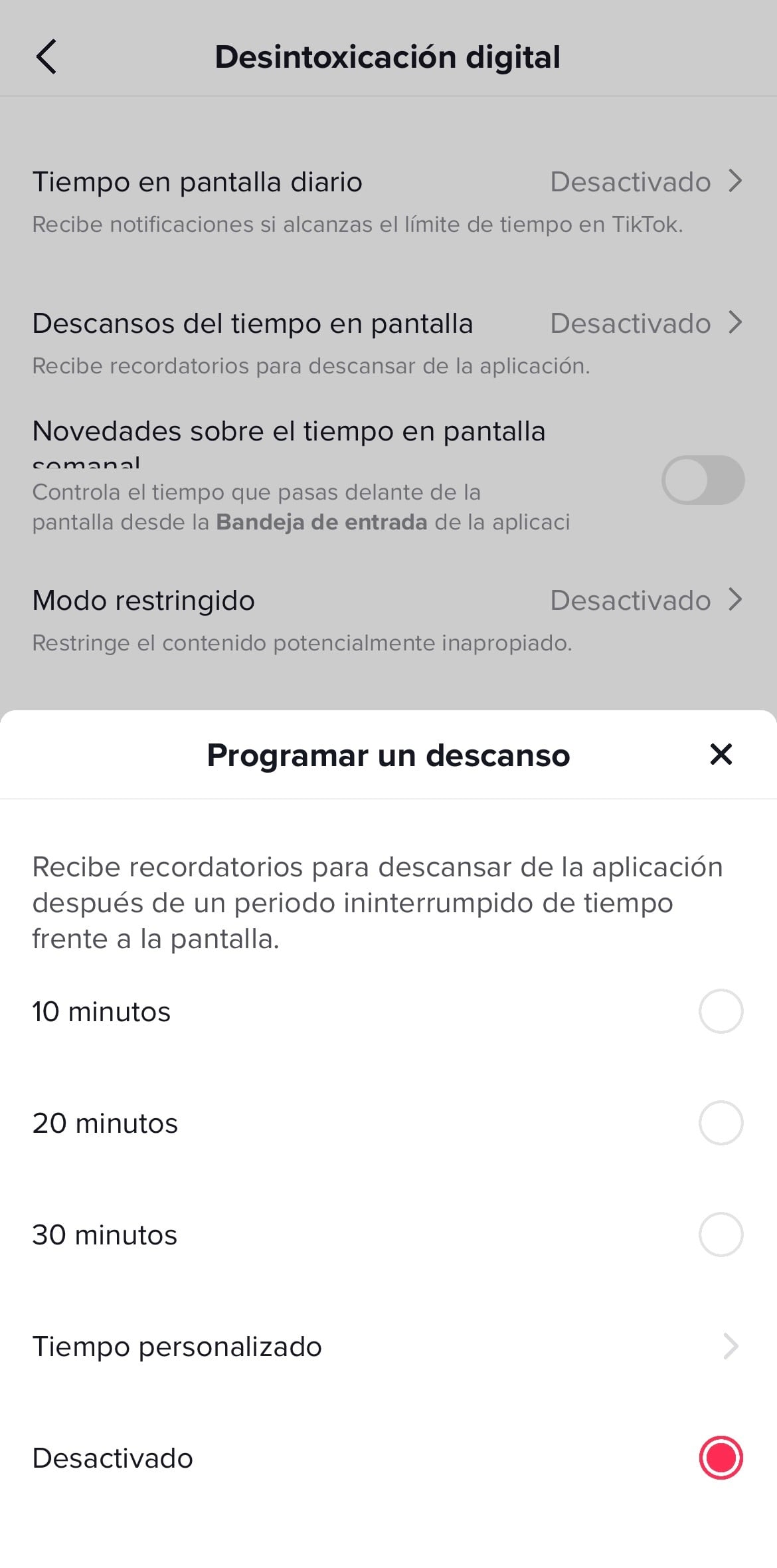 TikTok añadirá recordatorios para que los usuarios descansen de la app