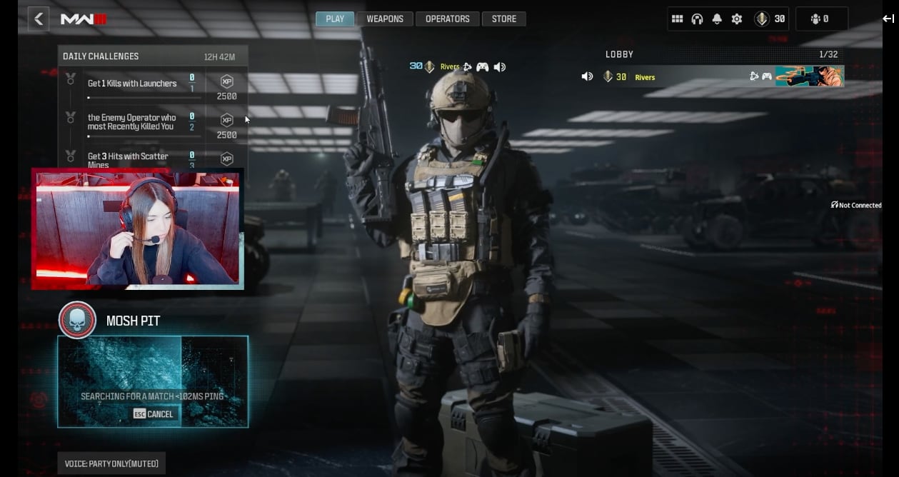 La Rivers se encuentra en el Call of Duty Next 2023