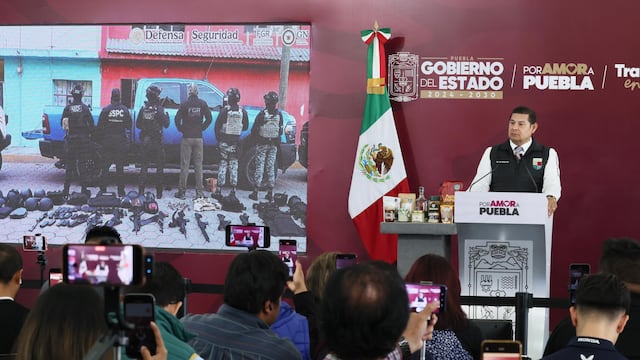 Operativo Enjambre Puebla Alejandro Armenta.