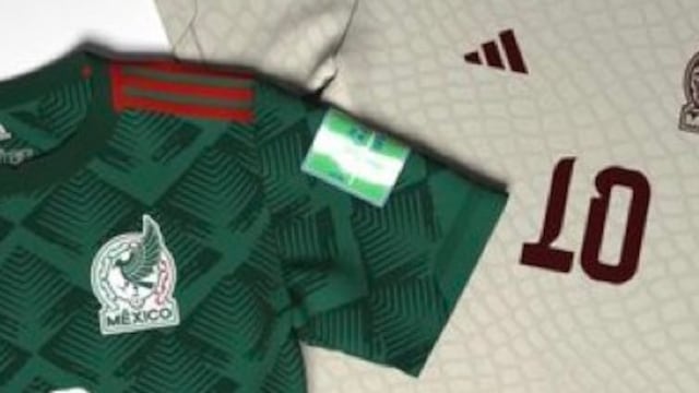 Playeras de la Selección de futbol de México.