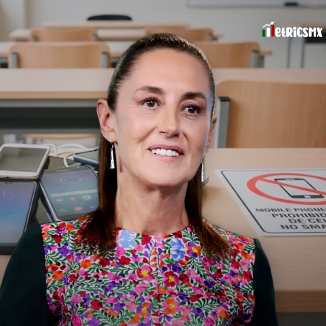 Aprobación de Claudia Sheinbaum llega a 70.5%; 79% apoya restringir celulares en las aulas
