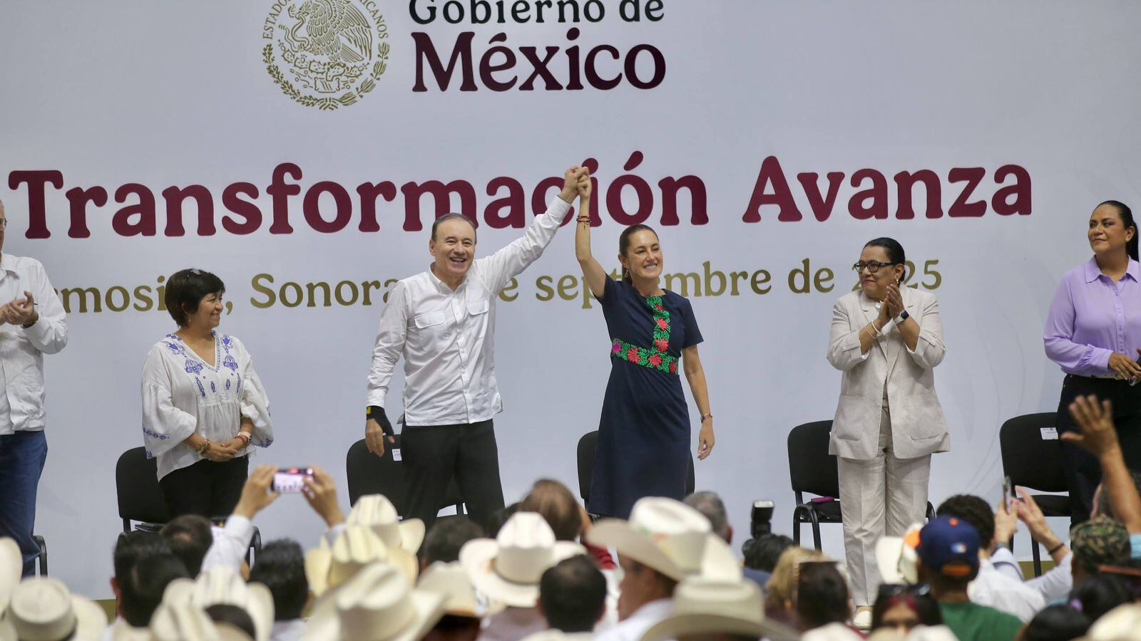 Alfonso Durazo asegura que los avances en Sonora se lograron gracias al trabajo conjunto con Claudia Sheinbaum