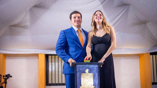 Samuel García y Mariana Rodríguez Cantú inauguran Villa Bebés