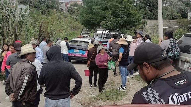Enfrentamiento armado en Puebla. Fotografía tomada de X