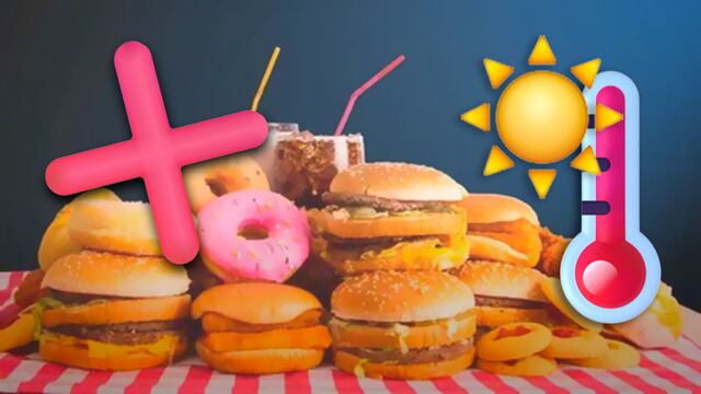 5 comidas que debes evitar con el intenso calor del 2025