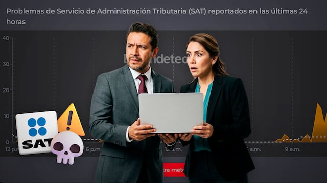 ¿No puedes entrar al SAT? Usuarios reportan fallas en sus servicios hoy