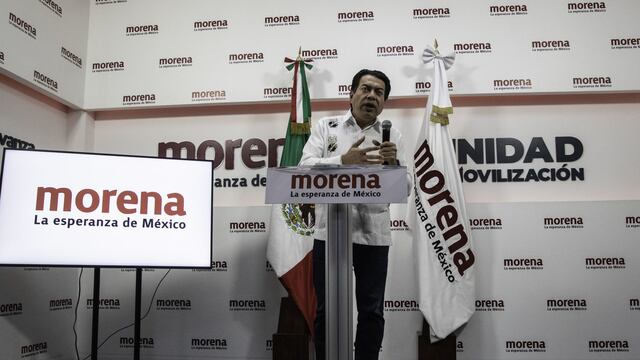 Mario Delgado, líder nacional de Morena