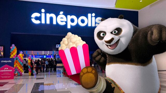 Palomera de Kung Fu Panda 4 en Cinépolis