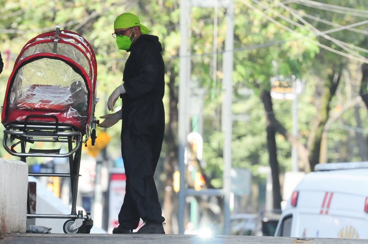 Hospital de atención Covid-19 en México
