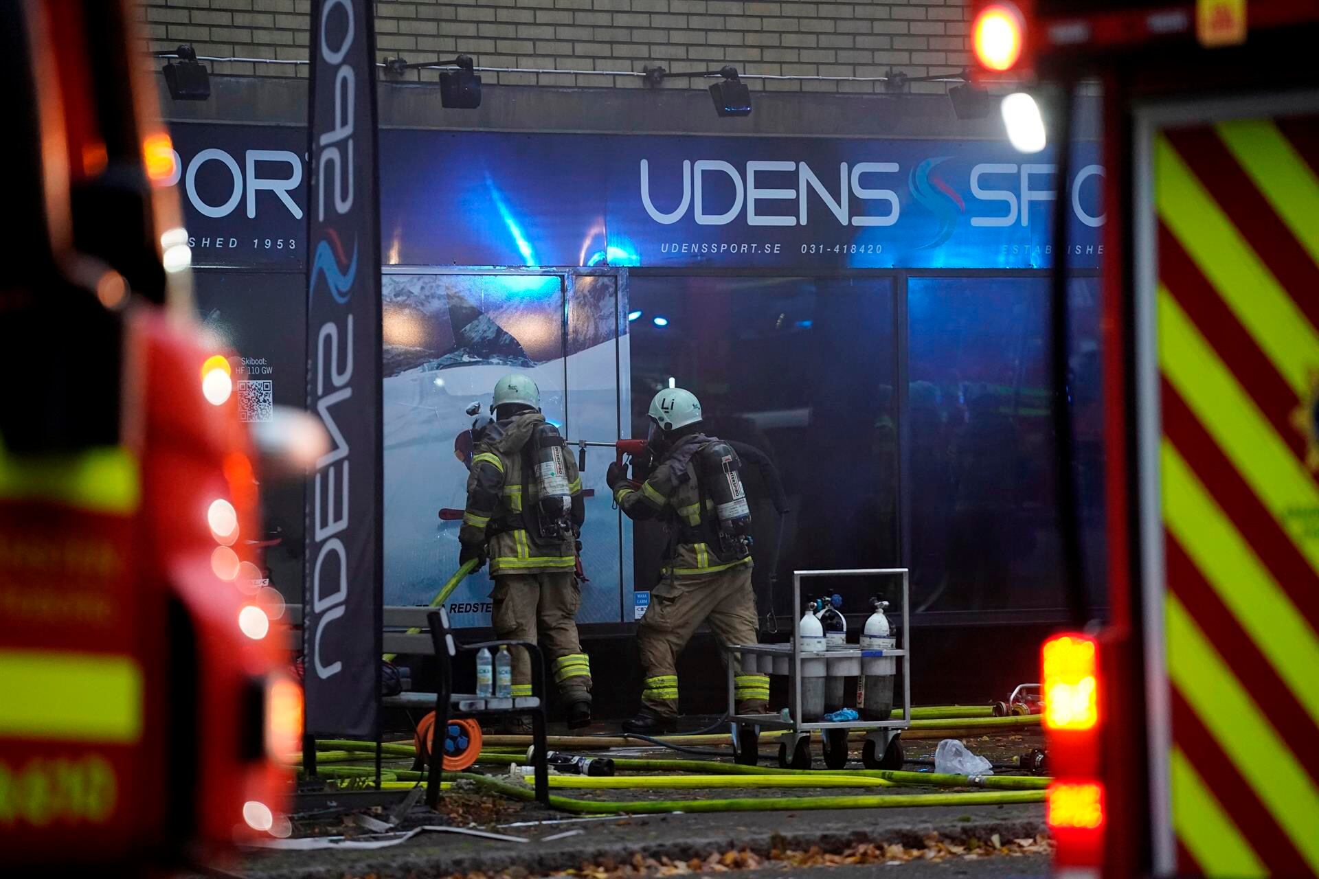 Explosión en Suecia