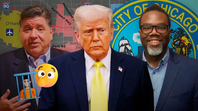 Donald Trump dice que gobernador de Illinois y alcalde de Chicago deberían estar en la cárcel