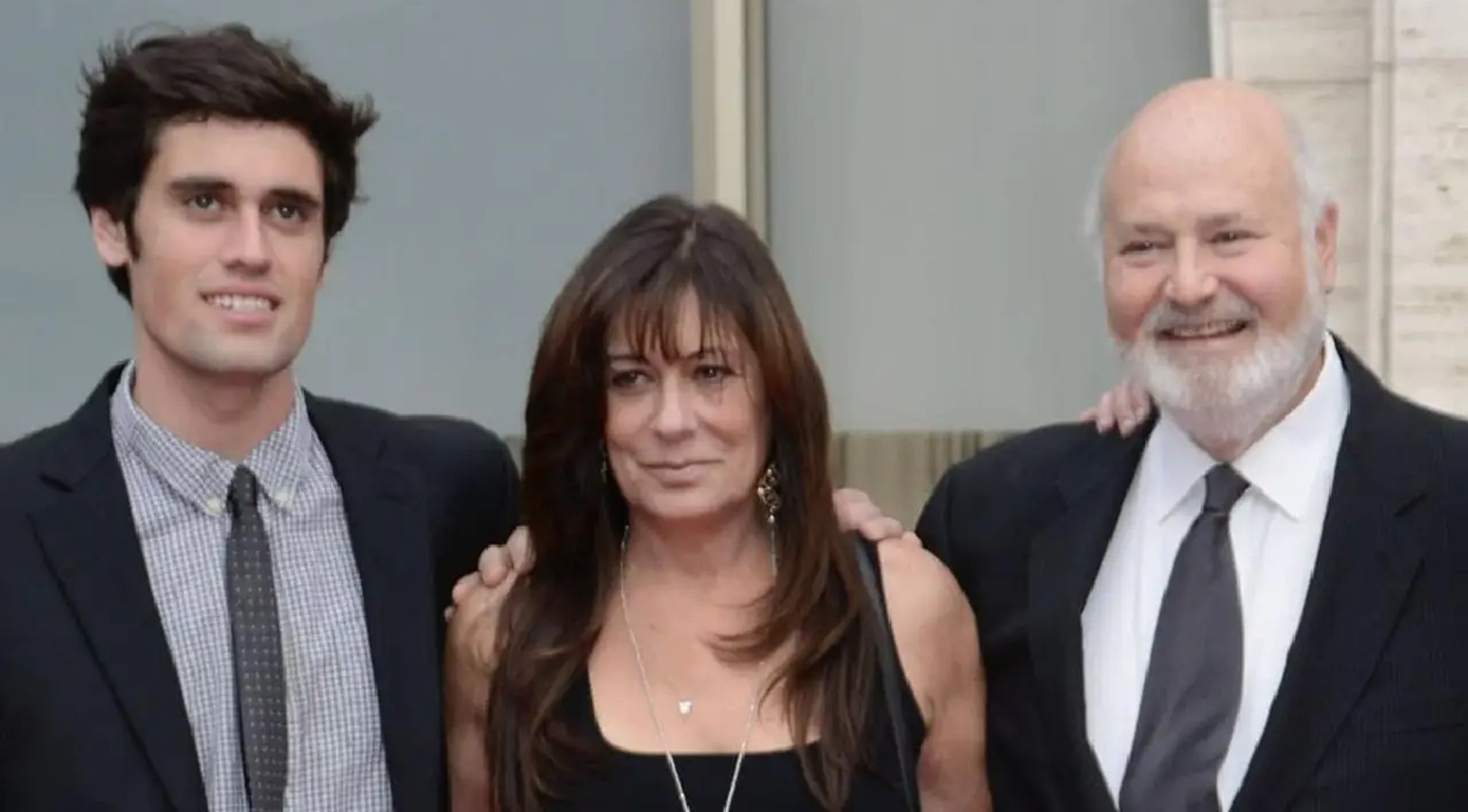 Rob Reiner, Michele Singer y Nick Reiner