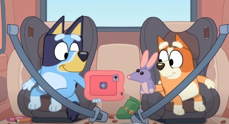 Bluey hora del recreo